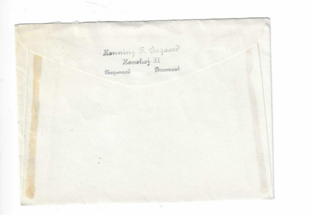 DENMARK 1973 FDC Cover sent to Canada