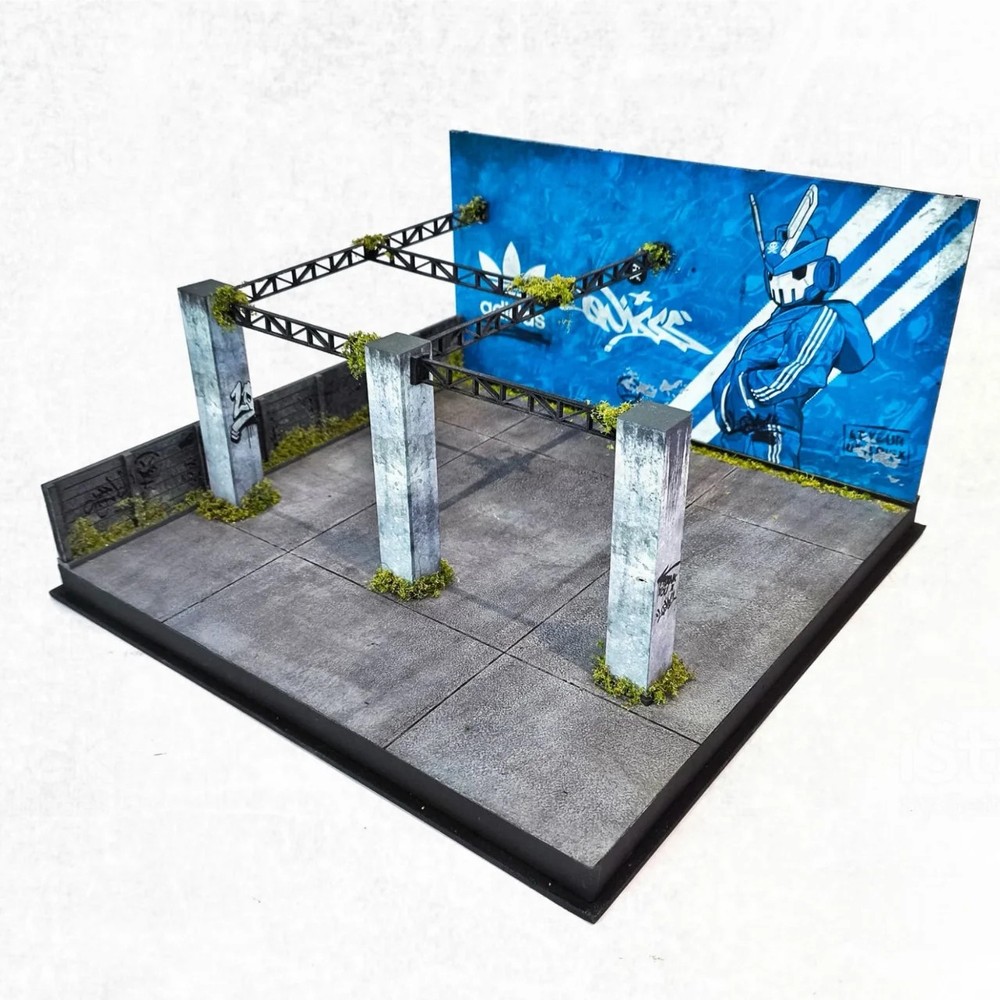 Park Diorama, Adidas Wall