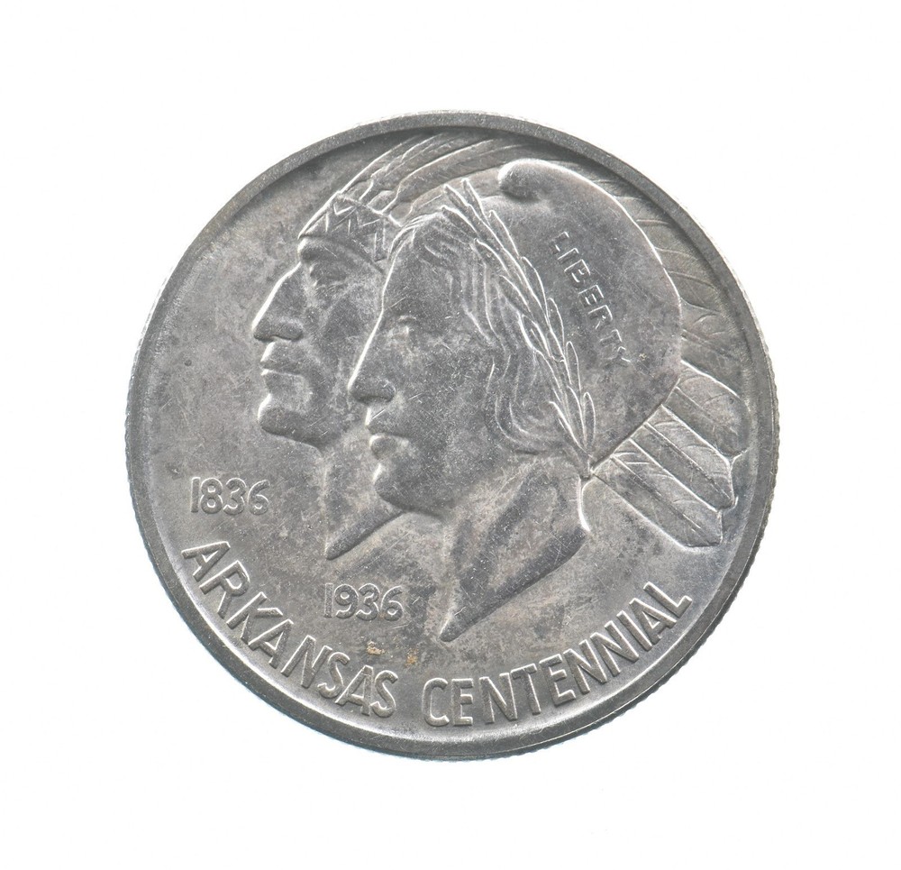 1936-D Arkansas Commemorative Half Dollar *4413