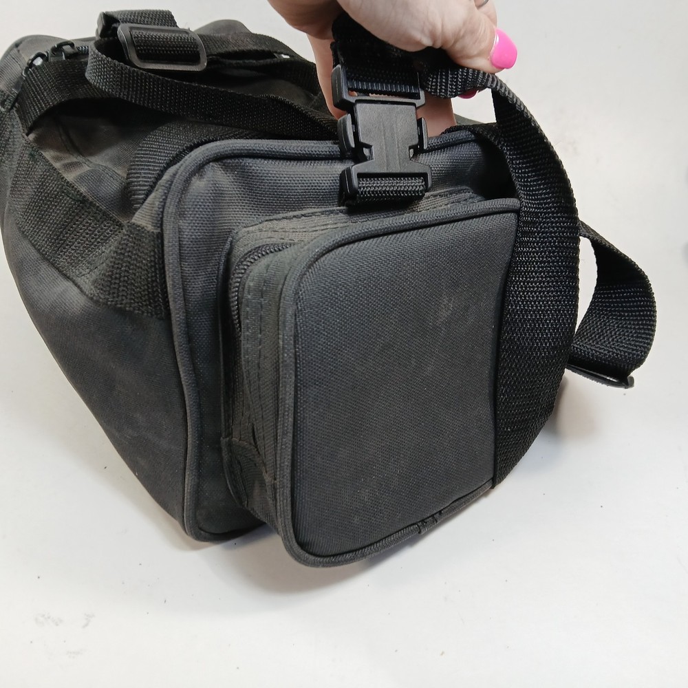 Shakespeare Soft Sided Tackle Bag Camera Bag Gray Shoulder Strap