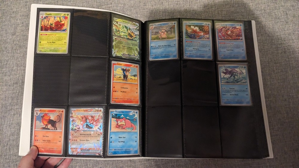 Pokémon TCG Prismatic Evolutions Partial Set Near Mint and Binder