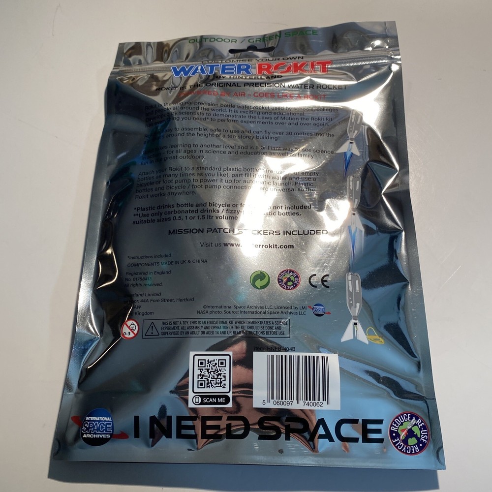 NASA Air Rokit up to 100 ft. zan