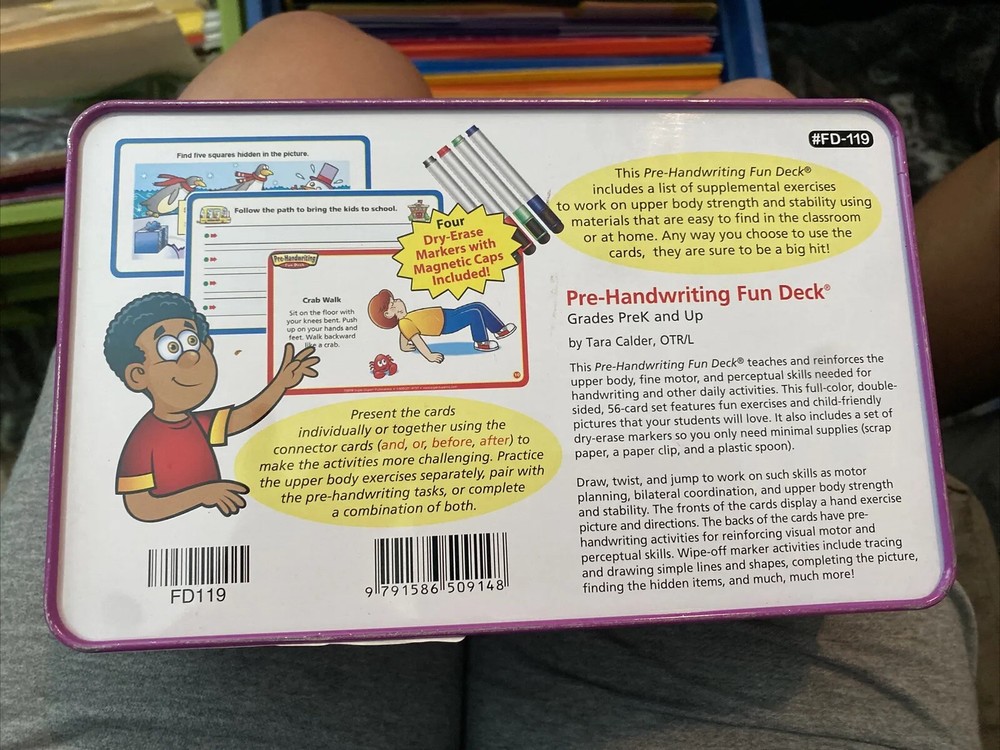 New pre handwriting fun deck Elementary School Teaching ￼