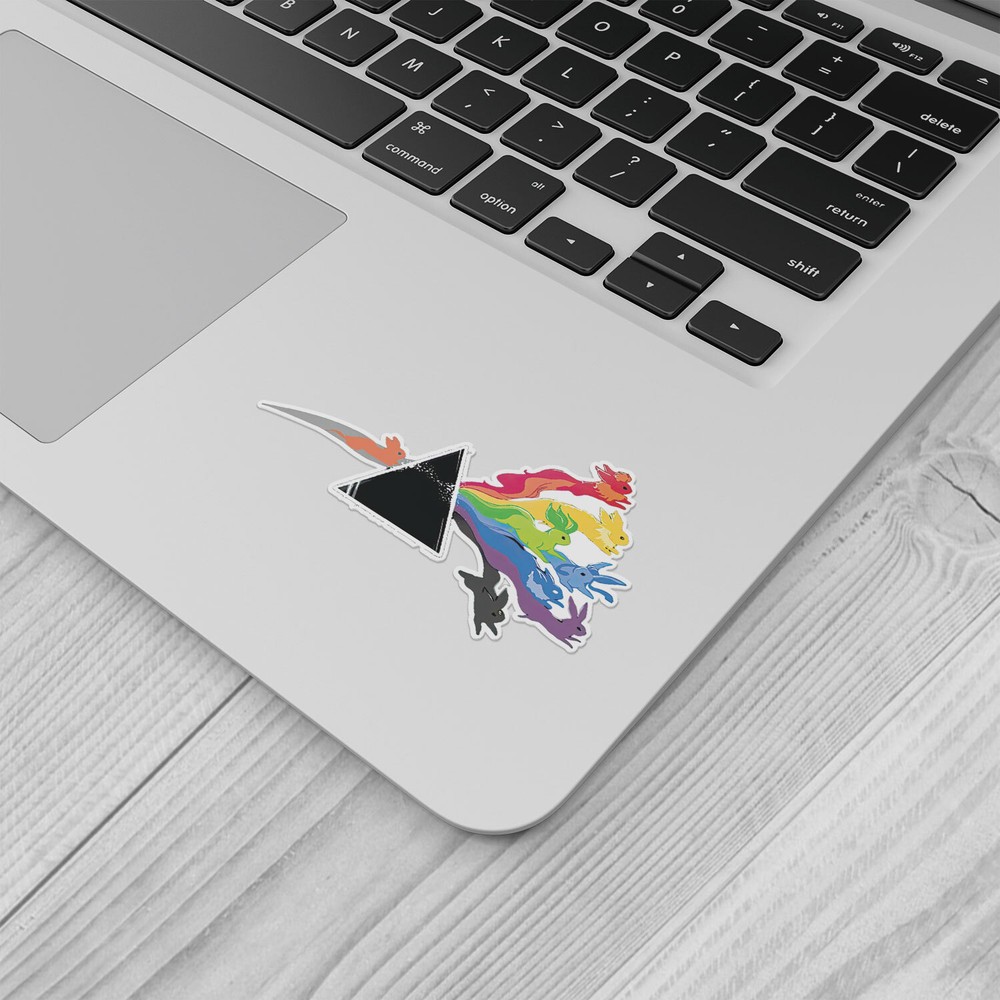 The 7 Eevee'S Evolutions Sticker Vinyl Car Bumper Decal