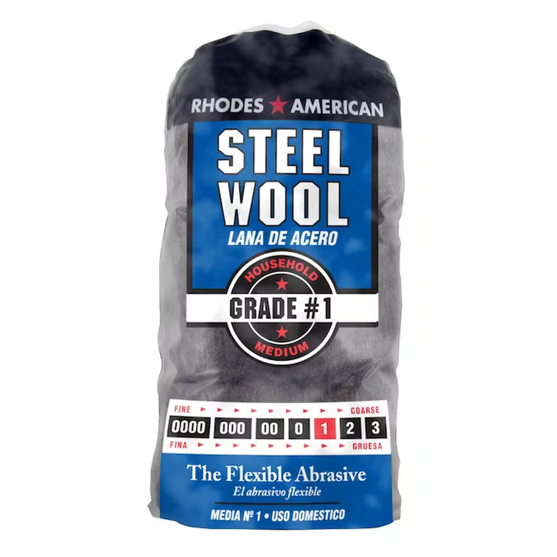 Homax Medium Grade #1 Steel Wool (12-Pad)