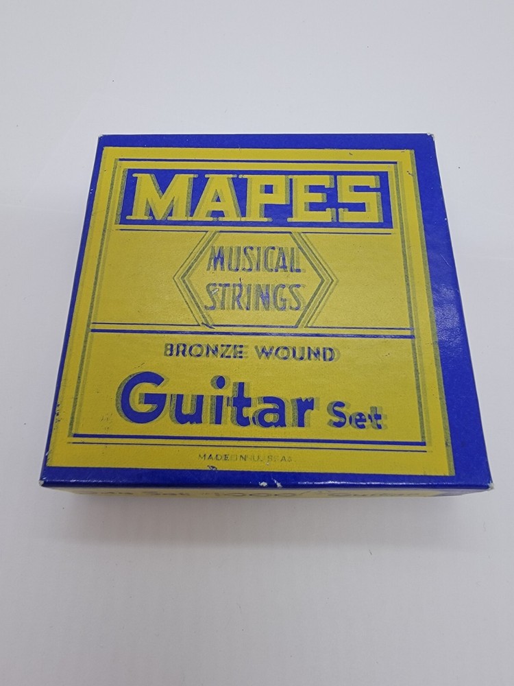 Mapes  Bronze Wound Guitar Strings Old New stock
