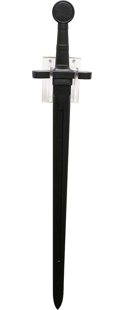 Deluxe Clear Acrylic Vertical Sword Wall Mount Bracket (A023-S-LL)