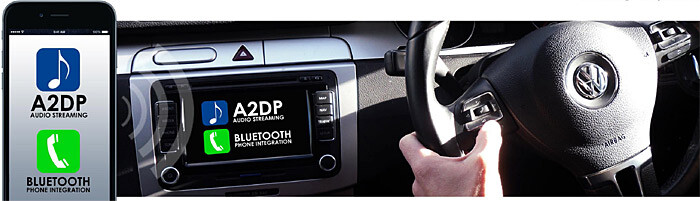 Audi Bluetooth streaming handsfree calls AUX MP3 iPhone iPod Sony HTC A4 2007 >