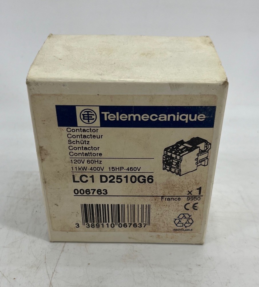 Telemecanique LC1 D2510G6 Contactor (6034)