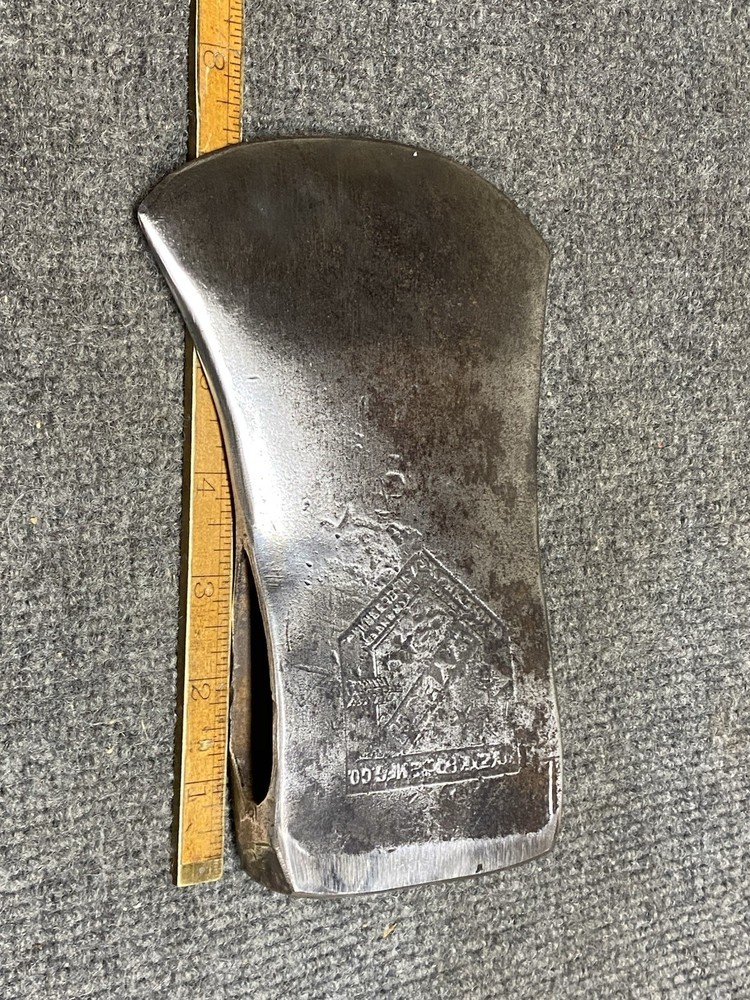 Vintage Wyeth Hardware Embossed Single Bit Axe 3 Lbs. 15 Oz.