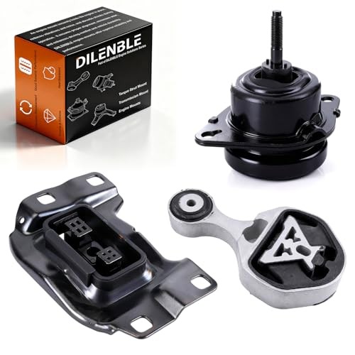 Engine Motor Mount & Trans Mount Replacement 2016-2019 Ford Explorer 2.3L L4