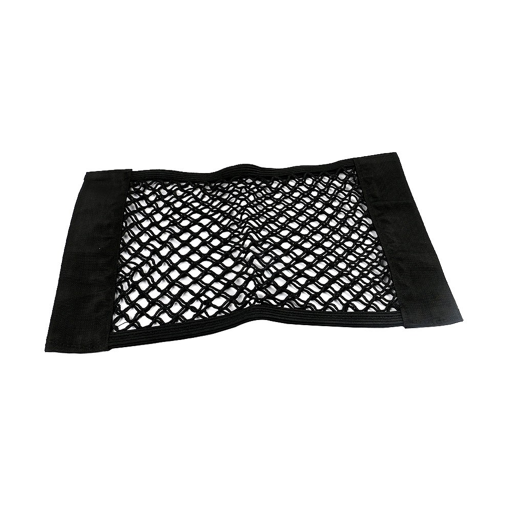 x1 Black Car Bag with Hook and Loop Boot Net 40cm x 25cm