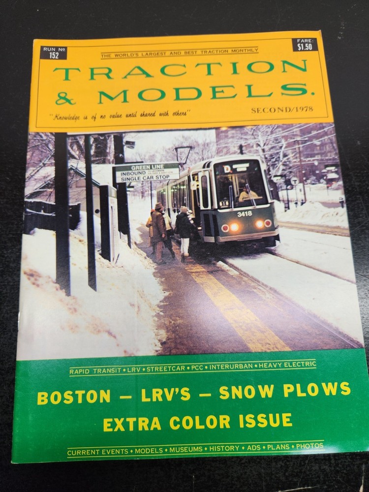 10 Issues of 1978 Traction & Models - Model Railroads
