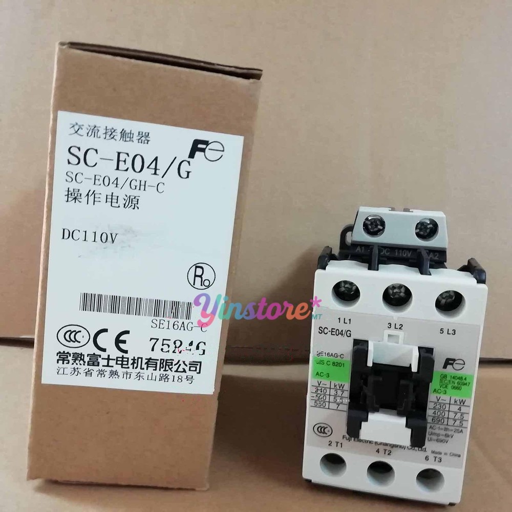 1 pc. New SC-E04/G Contactor DC110V