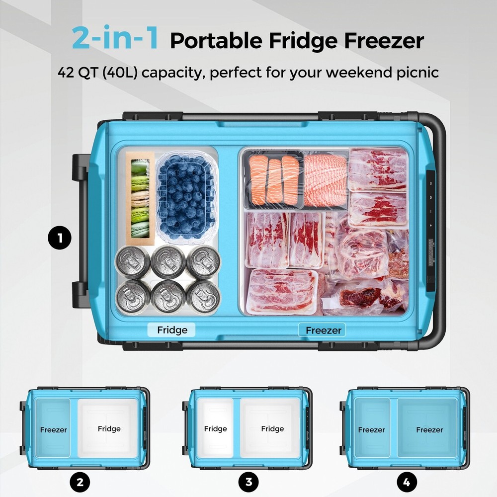 Renogy 42 Quart (40L) Portable Refrigerator Off-Grid