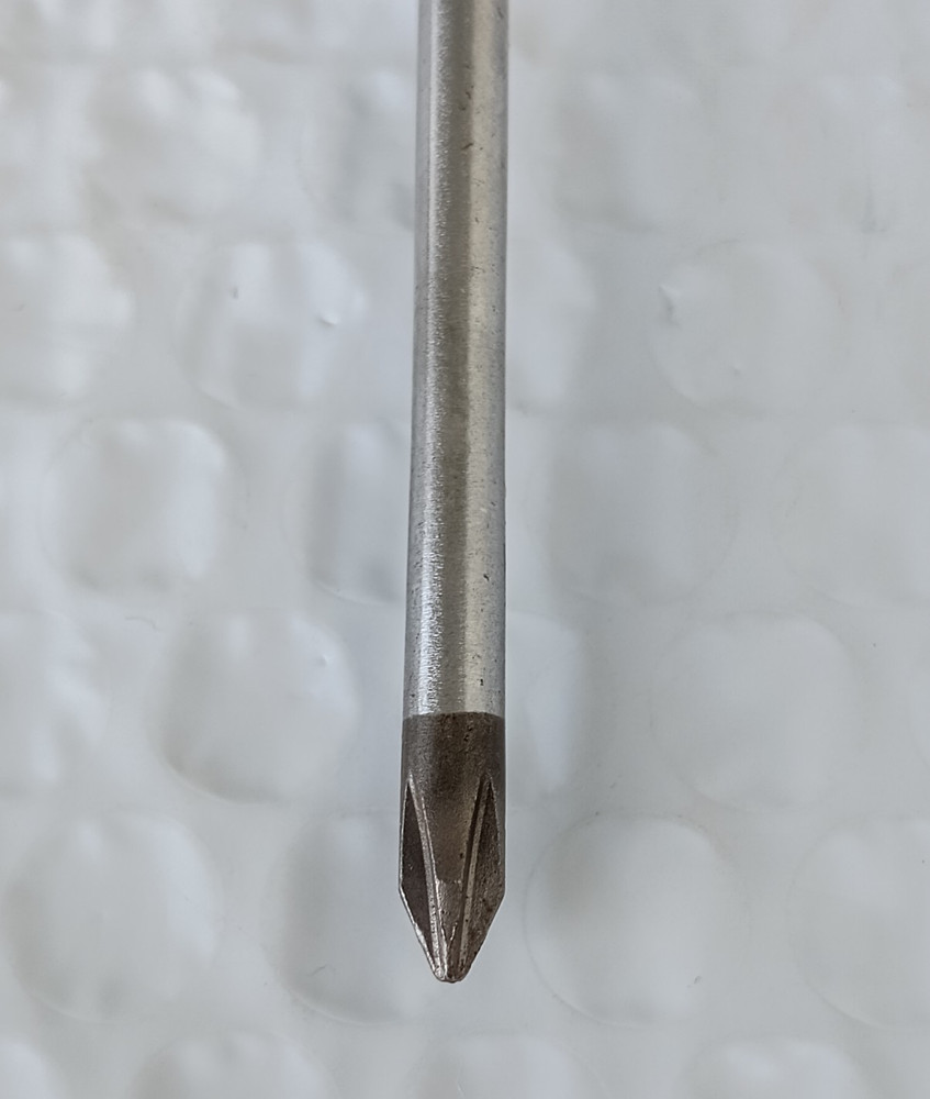 MAC TOOLS PB2031AY, #1 PHILLIPS TIP SCREWDRIVER 6.5” LONG.