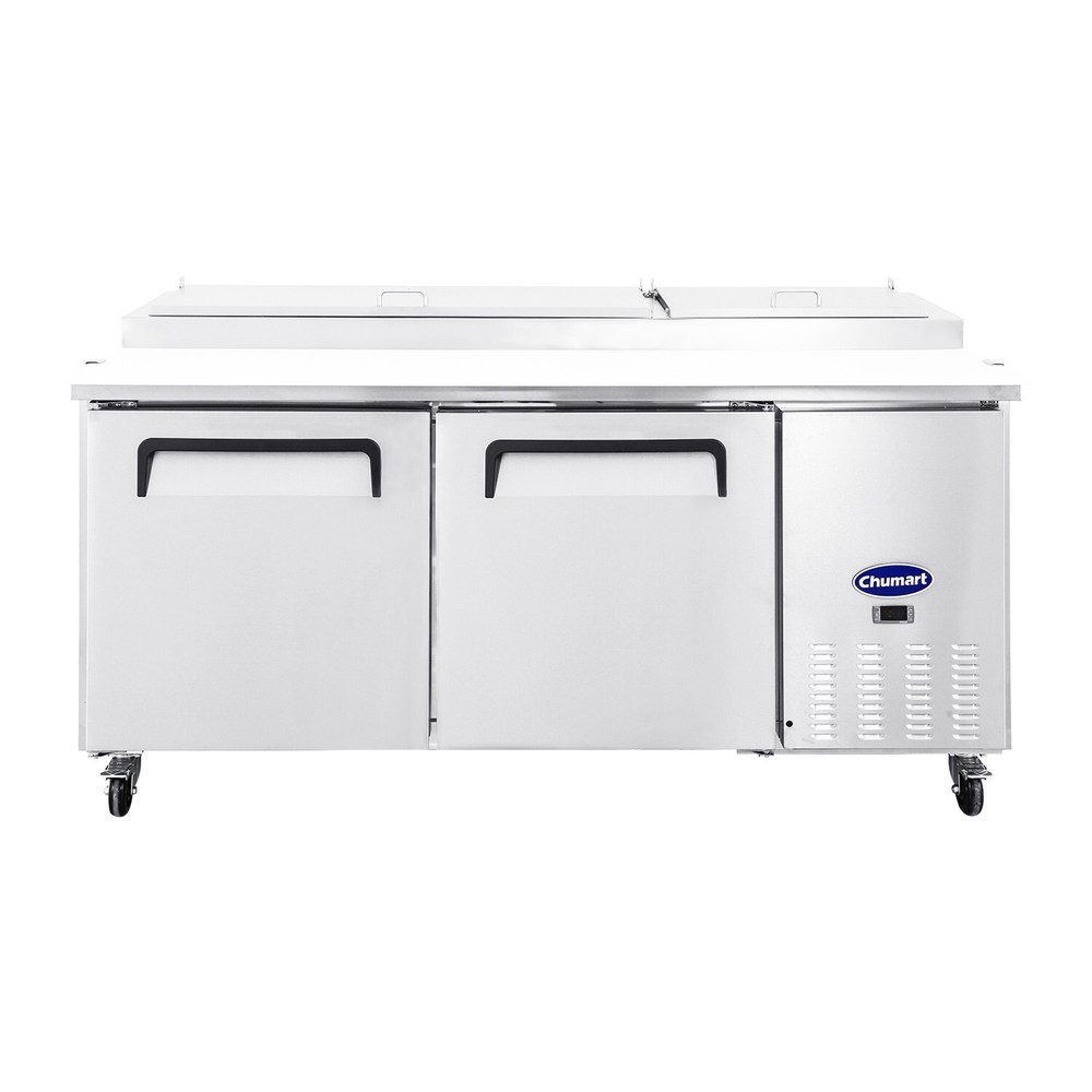 Polarman 67″ Pizza Prep Table with 2 Doors PLM-P67S