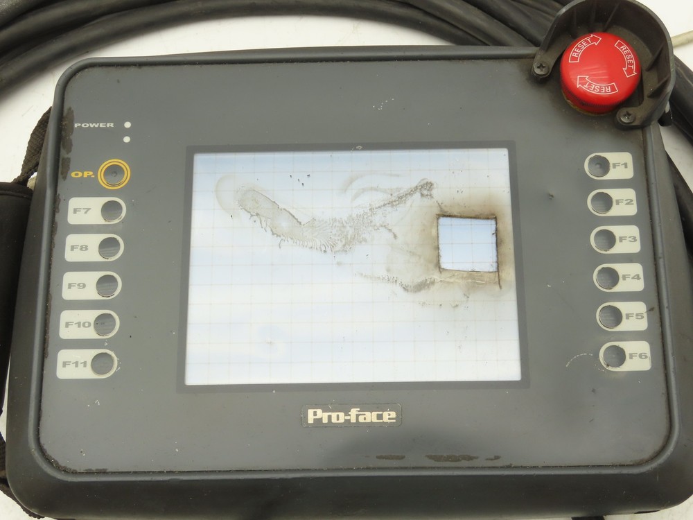 Proface 3080028-02 Robot Teach Pendant Display Unit With E-Stop & 25' Cord