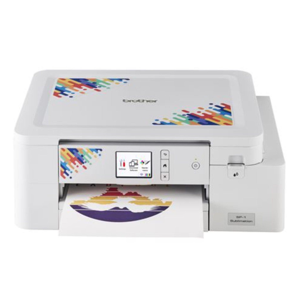 Brother SP-1 Sublimation Printer Bundle with 8-in-1 Heat Press