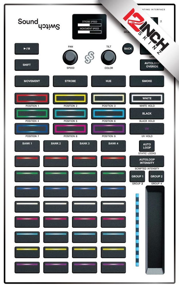 SoundSwitch Control One Skin - white/black
