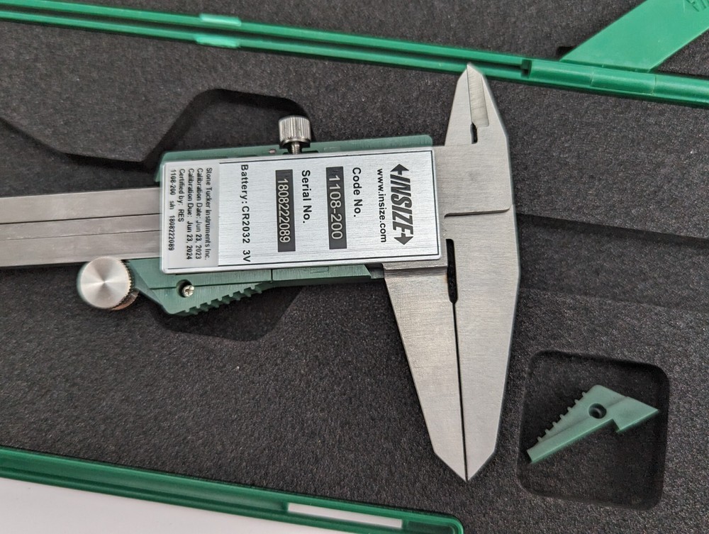 1108-200 Insize Digital Caliper 8" *NEW*