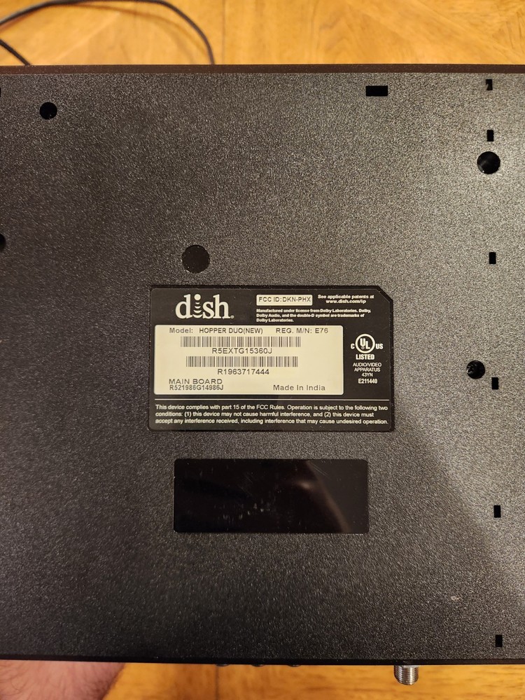Dish Hopper Duo DVR Receiver E76