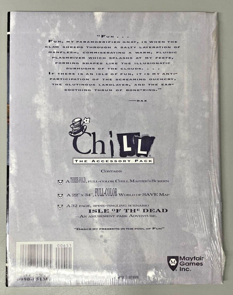 ChiLL The Accessory Pack NEW & SEALED