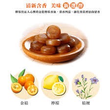 Nin Jiom Herbal Candy -Tangerine Lemon 60g京都念慈菴枇杷潤喉糖-金桔檸檬味