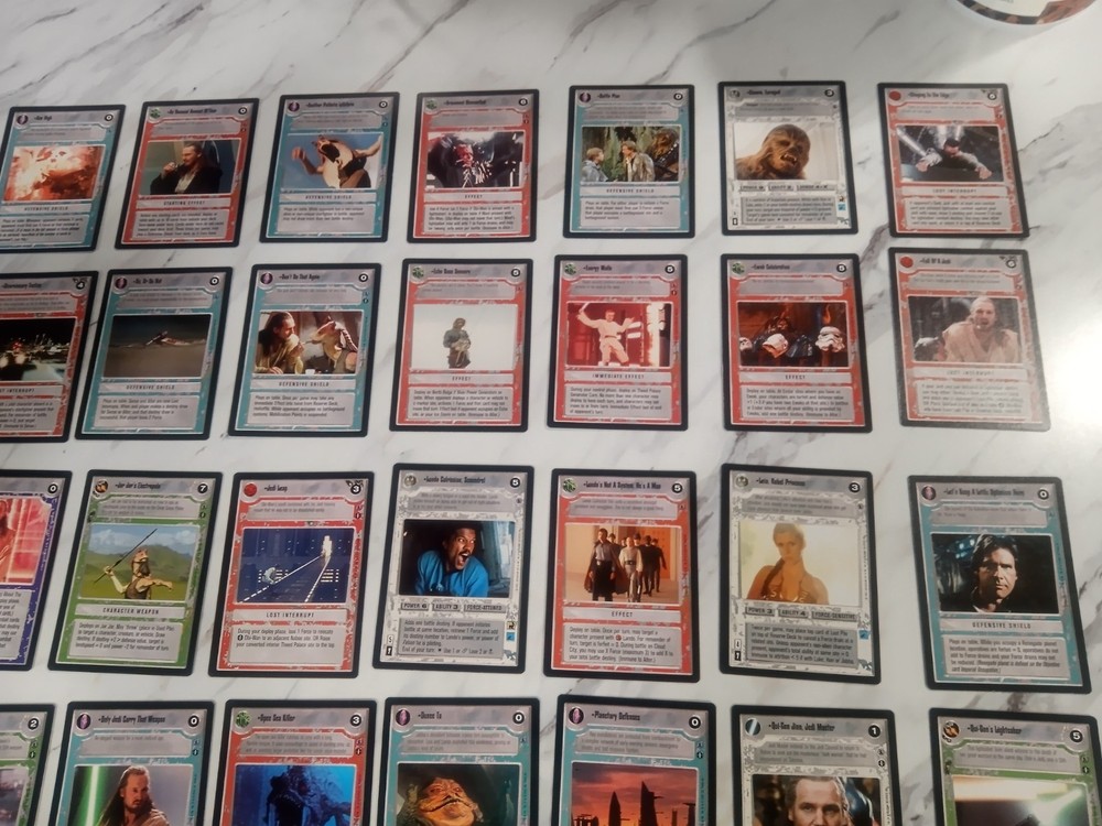 Star Wars CCG Reflections III Complete No Foils Includes Checklist