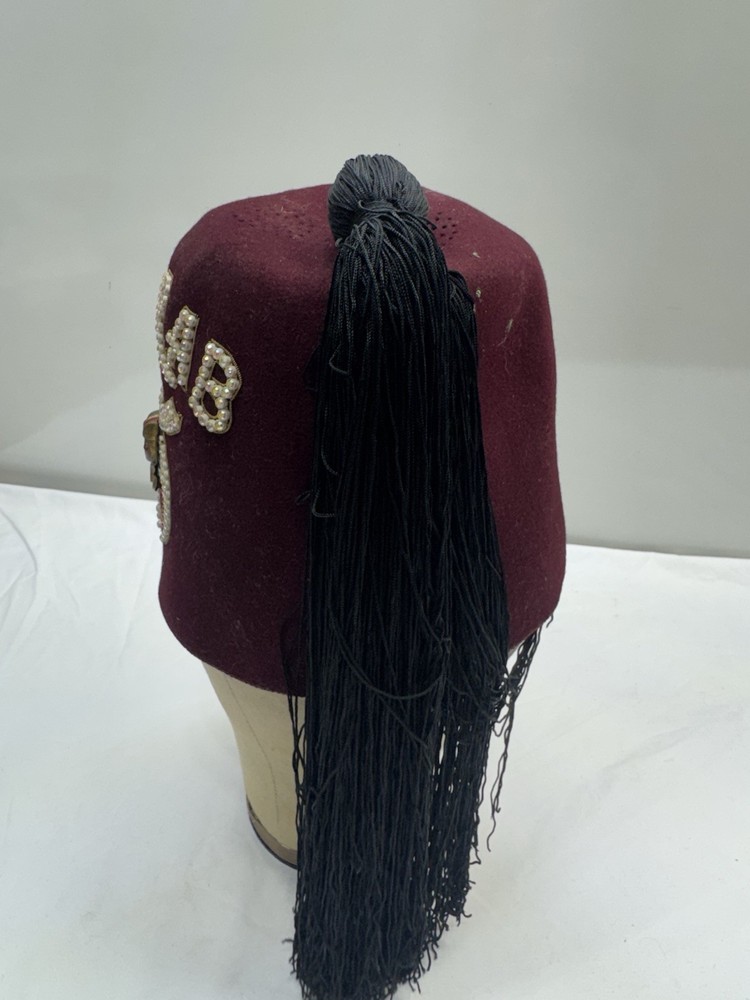 Yaarab Shrine Fez Hat 7 1/8