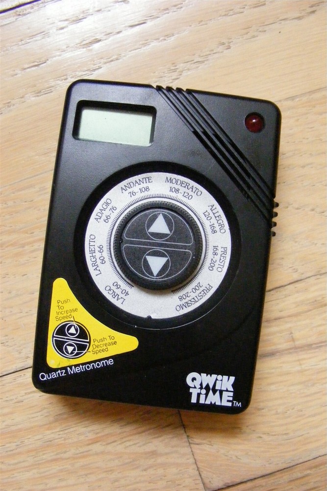 Qwik Time quartz metronome