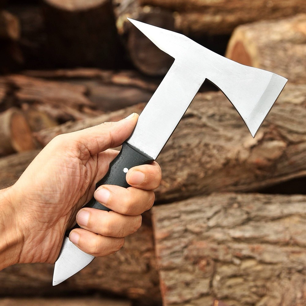 Tomahawk Throwing Spike Hatchet Axe Fixed Blade Survival Camping Full Tang
