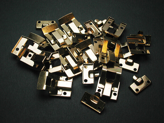 Brass Snap Latches #4033, Woodworking, New 12 ea. Includes Mounting Hardware