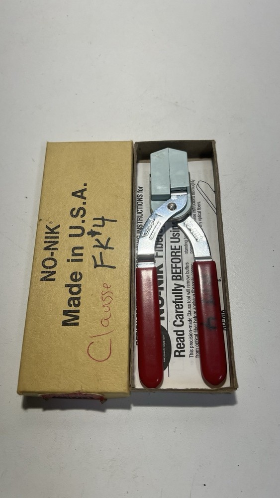 Fiber Optic Tool Kit in Platt Case – Untested – Splicing & Termination Set