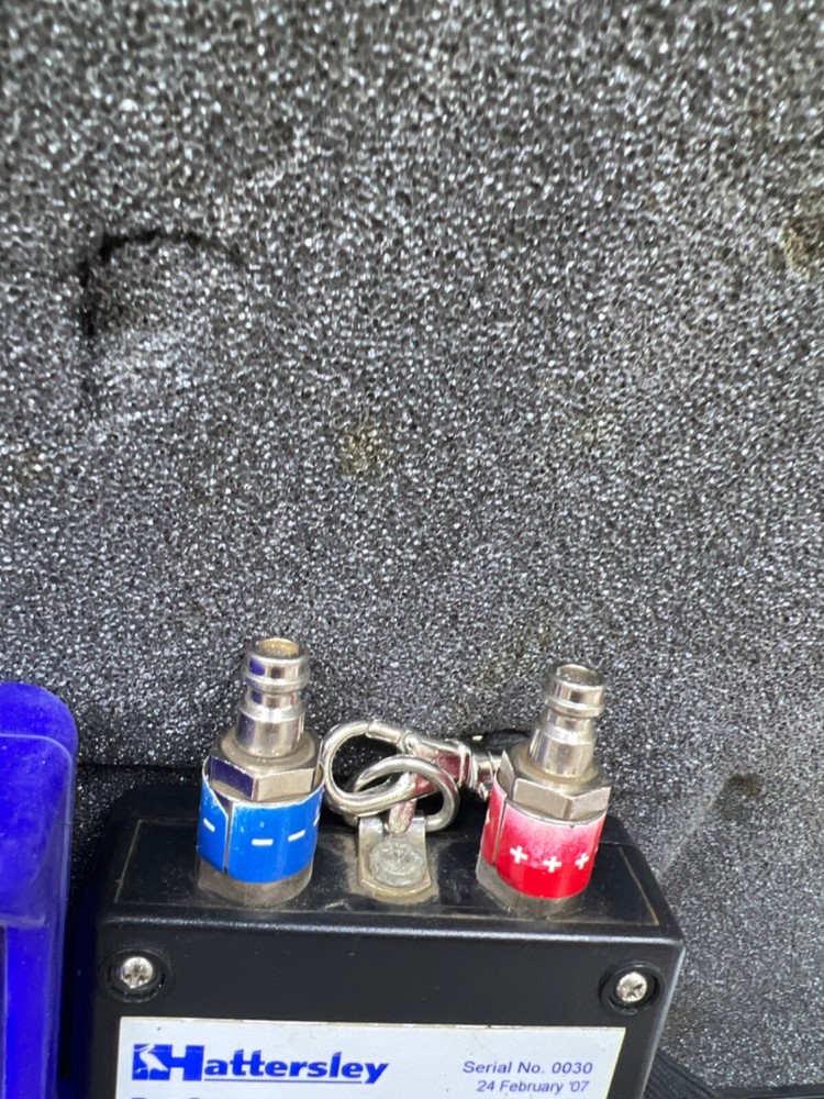 Hattersley procomm digital manometer