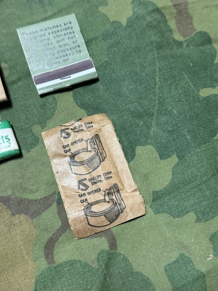 Vietnam War U.S. Personal Effects, C Ration Items LOT