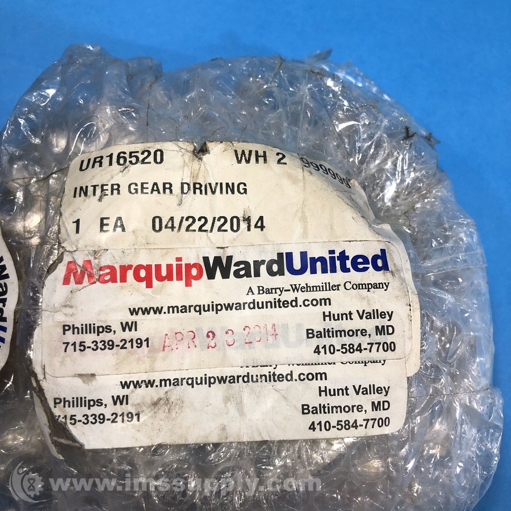Marquip UR16520 Inter Gear Driving FNFP