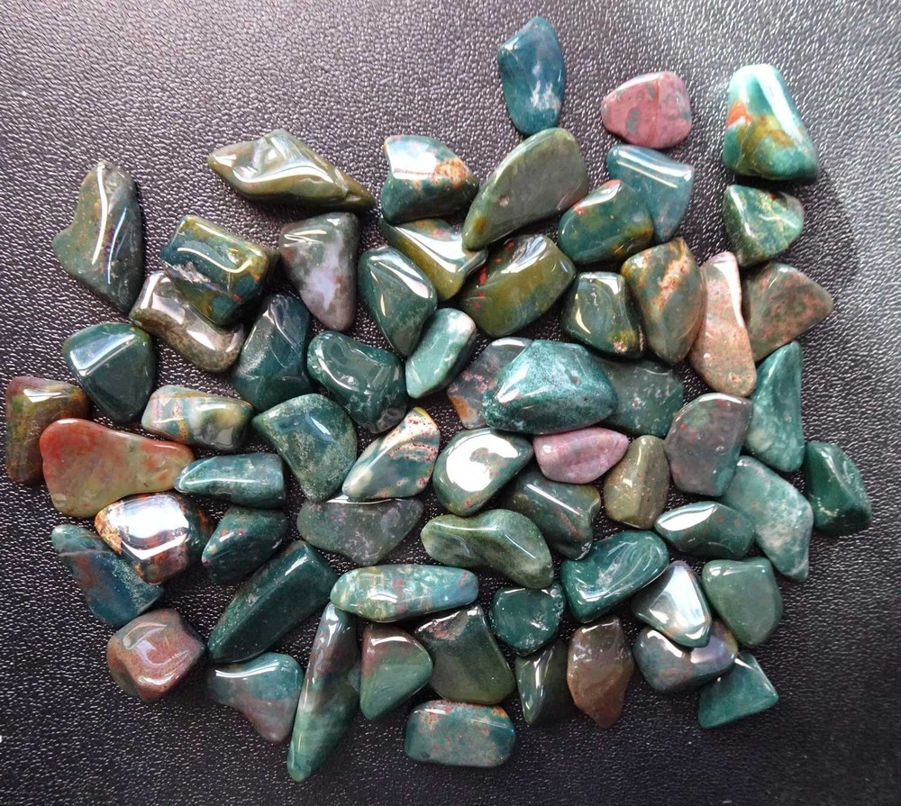 Fancy Jasper - 5 ounces Medium/Small Tumbled Stones rt545c