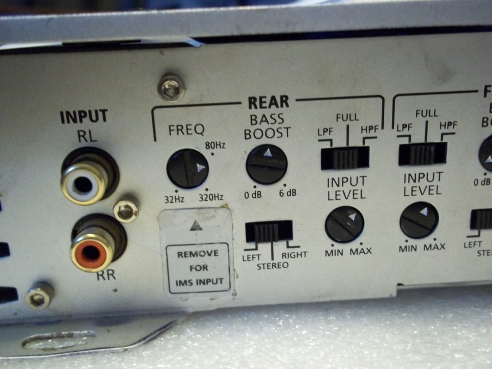 Infinity Reference 475a 4-channel amplifier AMP