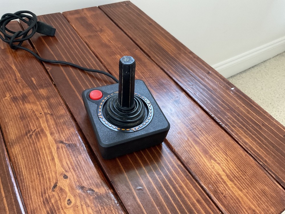 Atari 2600 bundle, games, cables, console, and controllers MAYBE WORKING - black