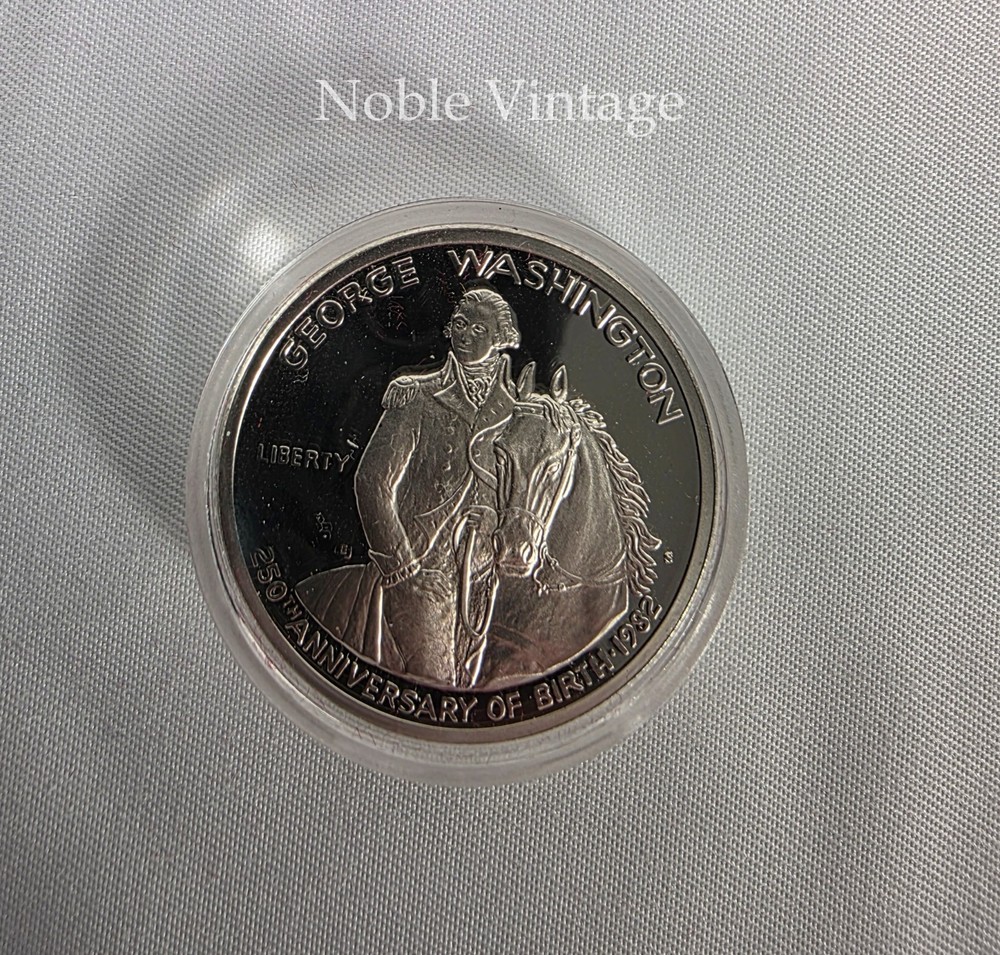 1982 s Proof George Washington Commemorative Half Dollar - 90% Silver - ST