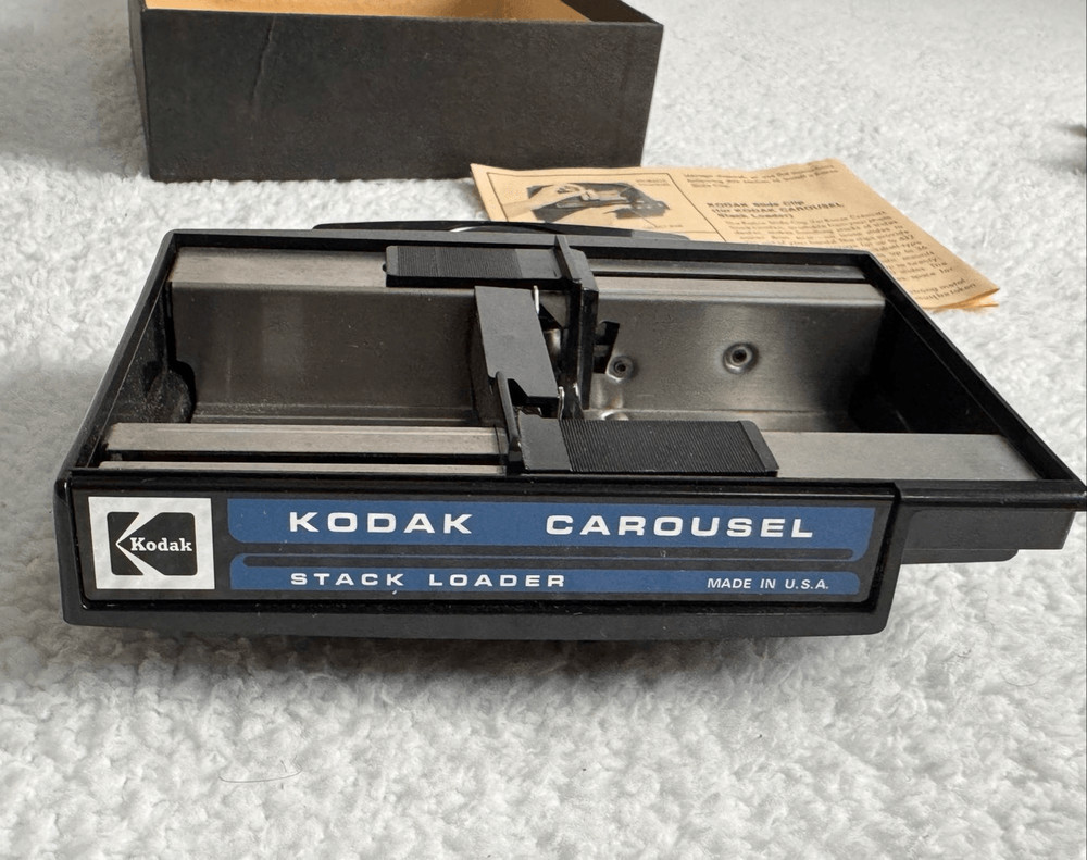 Vintage Kodak Carousel Stack Loader for Slides