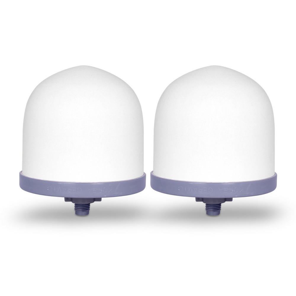 Replacement Ceramic Dome Water Filter 0.2 to 0.5 micron for Zen Systems 2 Pack