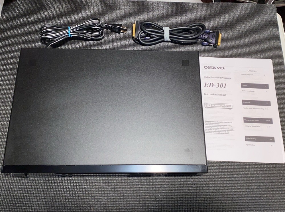 ONKYO Digital Surround Processor ED-301