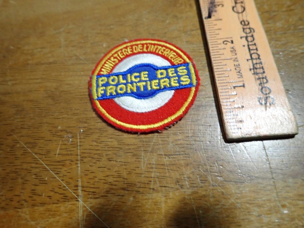 DES FRONTIERES CANADA  EARLY OBSOLETE PATCH BX 11#2