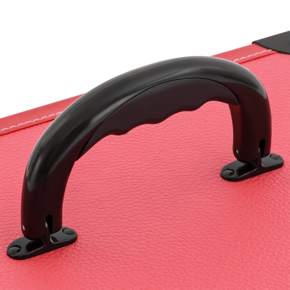 Cosmetic Storage Box & Lock Rolling Makeup Train Case, Makeup Organizer Suitcase