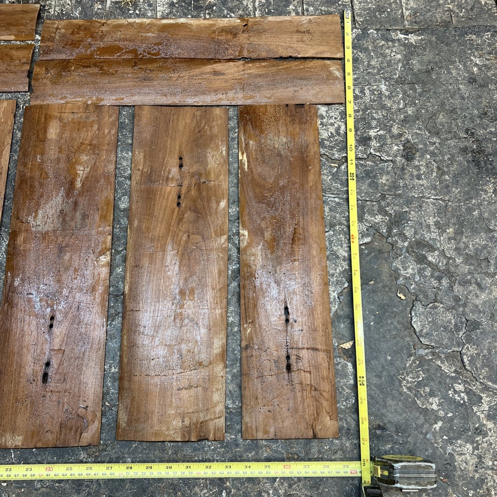 19thC Thick Cherry Wood Veneers