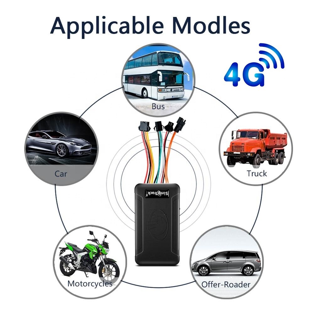 4G Hardwire Kill Switch GPS Vehicle Tracker Real Time Disable Ignition Starter