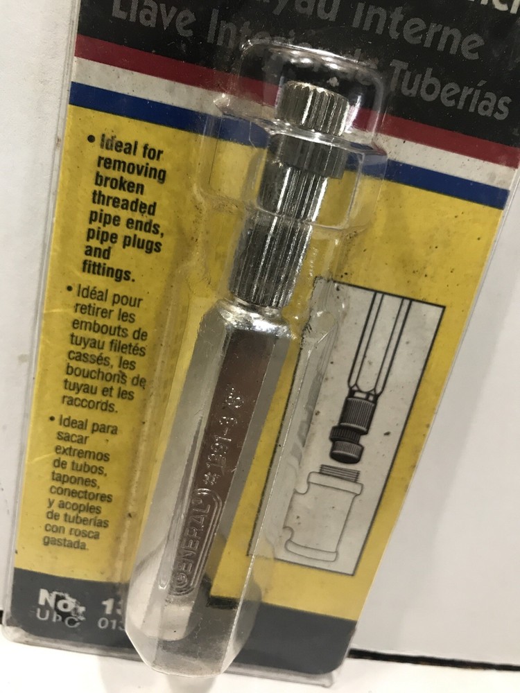 NEW - General Tools 3/8" Internal Pipe Wrench 1391