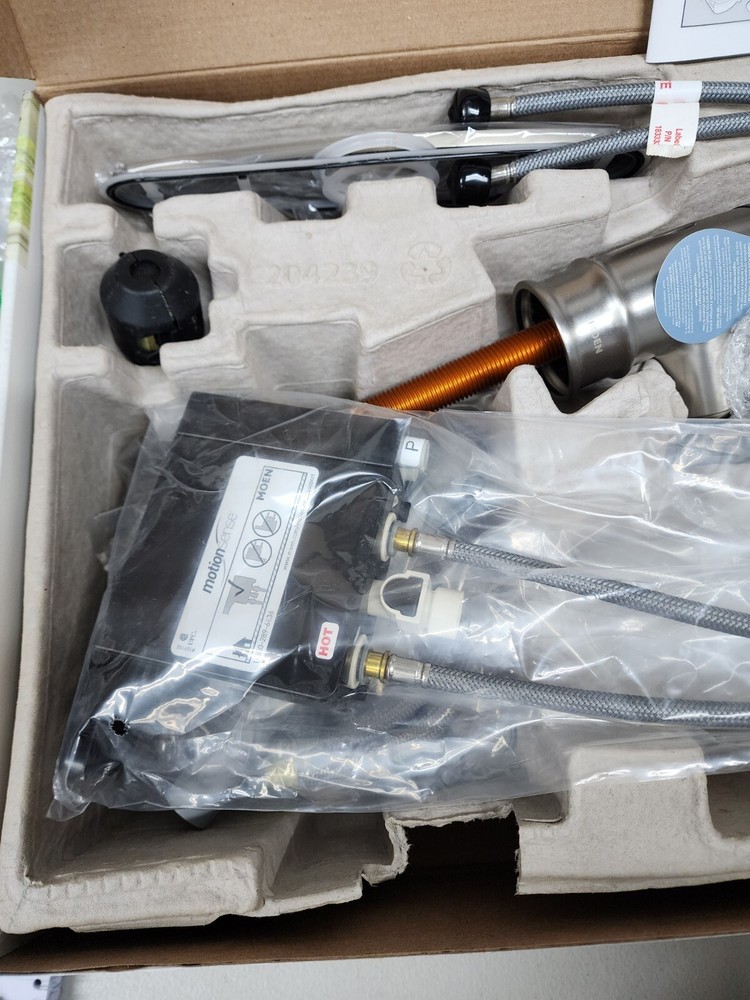 Moen Birchfield Touchless SingleHandle Sprayer Kitchen Faucet-Stainless